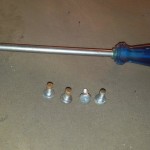 Werkzeug und Schrauben